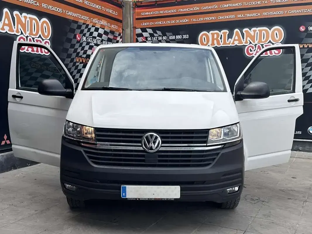 Usado VW T6.1 150 CV (110 kW) 2021 Blanco Van