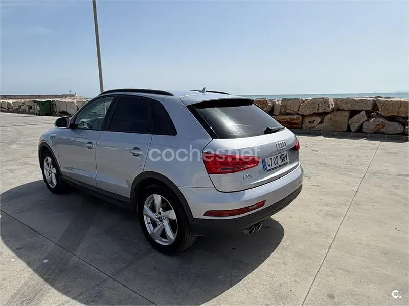 Usado Audi Q3 Sport 150 CV (110 kW) 2015 Gris / plata SUV