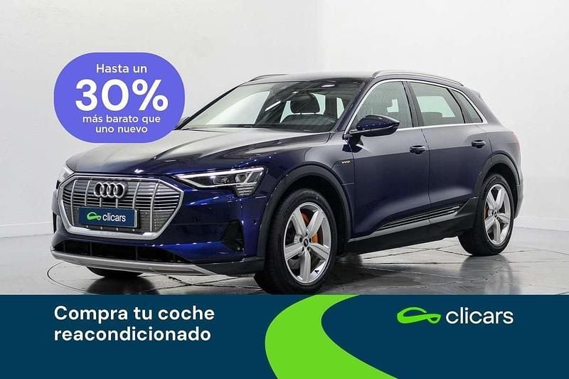 Gris Usado 2022 Audi e-tron Advanced SUV | 32.390 € (Precio justo) - Imagen 1/4