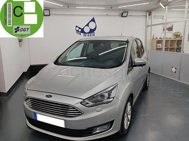 Brugt Ford C-MAX Titanium 120 HK (88 kW) 2016 Grå MPV