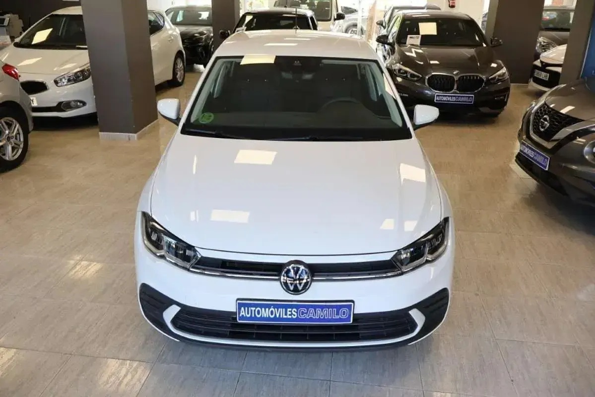 Usado VW Polo Advance 95 CV (69 kW) 2022 Blanco Utilitario