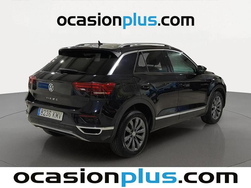Usado VW T-Roc Sportline 150 CV (110 kW) 2018 Negro SUV