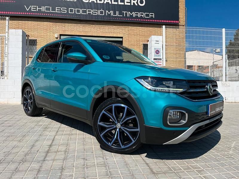 Usado VW T-Cross Sportline 115 CV (84 kW) 2020 Azul SUV