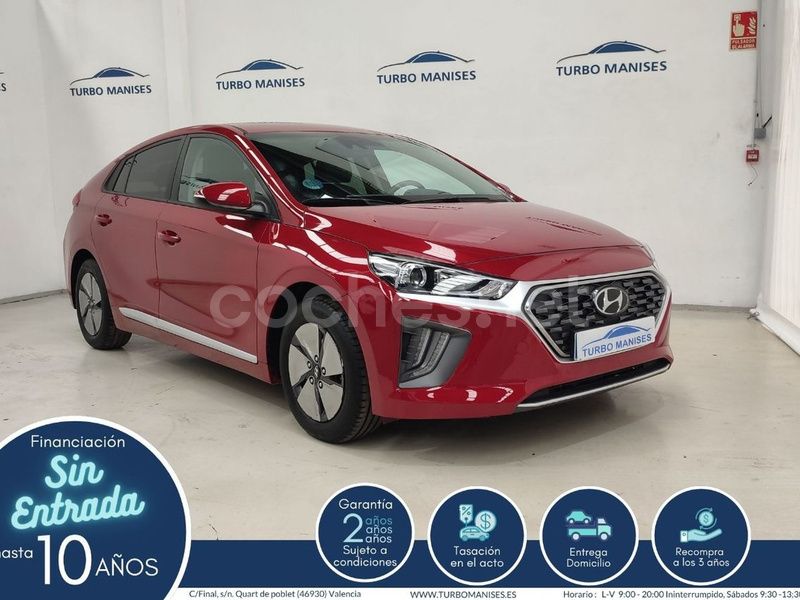 Rojo Usado 2022 Hyundai Ioniq Berlina | 19.990 € (Precio justo) - Imagen 1/4