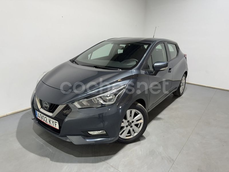 Gris Usado 2019 Nissan Micra Acenta Utilitario | 9899 € (Precio justo) - Imagen 1/4