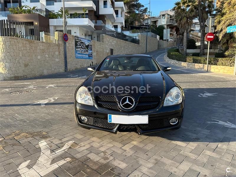 Usado Mercedes SLK200 163 CV (119 kW) 2005 Negro Descapotable