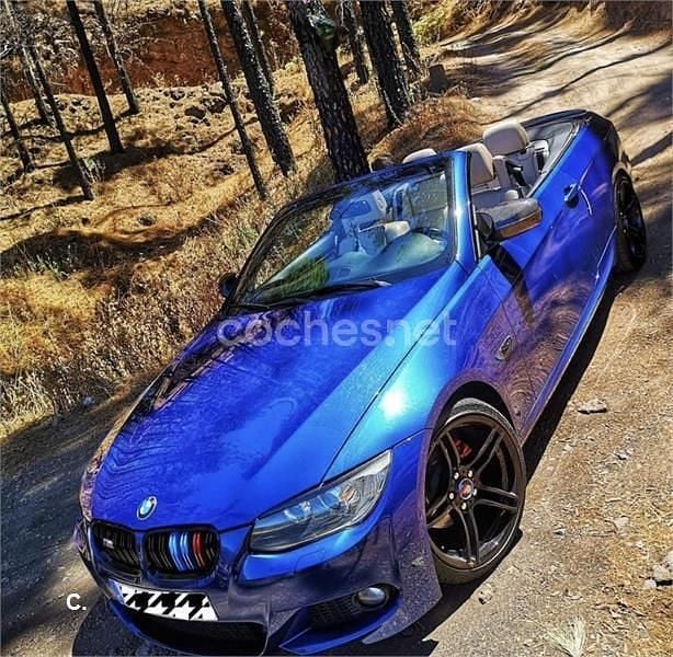Usado BMW 320 Cabriolet 177 CV (130 kW) 2011 Azul Descapotable