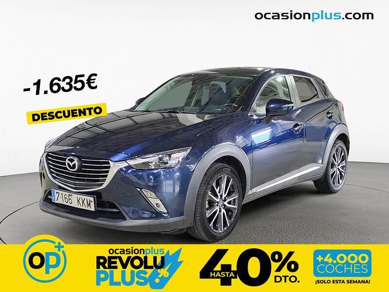 Usado Mazda CX-3 Luxury 105 CV (77 kW) 2018 Azul SUV