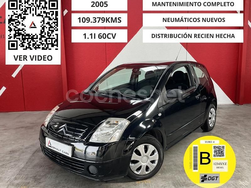 Negro Usado 2005 Citroën C2 Furio Utilitario | 4200 € (Caro) - Imagen 1/4