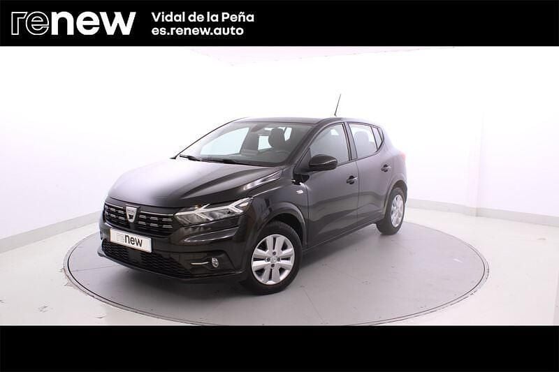 Negro Usado 2022 Dacia Sandero Comfort Berlina | 13.990 € (Precio justo) - Imagen 1/4