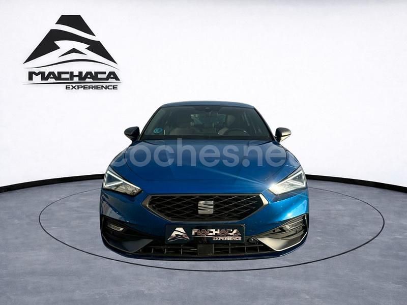 Usado Seat Leon FR 150 CV (110 kW) 2024 Azul Berlina