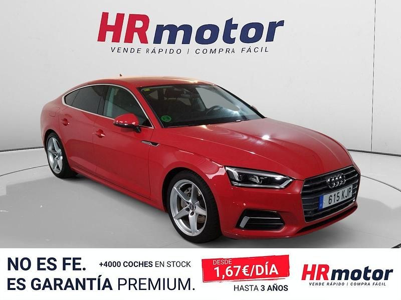 Usado Audi A5 Sport 190 CV (139 kW) 2018 Rojo Coupe
