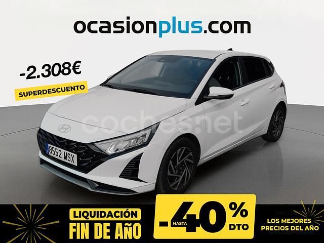 Blanco Usado 2024 Hyundai i20 Berlina | 19.450 € (Precio justo) - Imagen 1/4