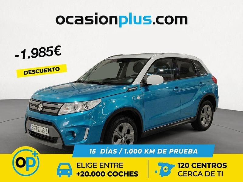 Usado Suzuki Vitara 120 CV (88 kW) 2016 Azul SUV
