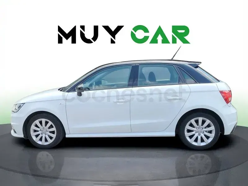 Usado Audi A1 Sportback Exclusive 95 CV (69 kW) 2018 Blanco Utilitario