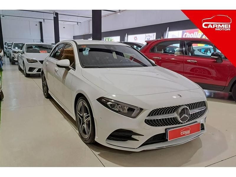 Blanco Usado 2021 Mercedes A180 AMG Utilitario | 22.500 € (Precio justo) - Imagen 1/4