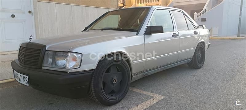 Gris / plata Usado 1987 Mercedes 190 Berlina | 8950 € - Imagen 1/4