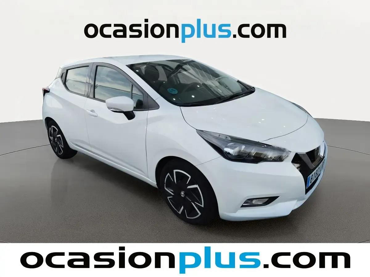 Usado Nissan Micra Acenta 92 CV (67 kW) 2021 Blanco Utilitario