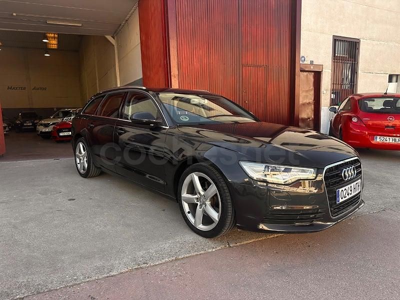 Usado Audi A6 Advanced 177 CV (130 kW) 2013 Negro Familiar