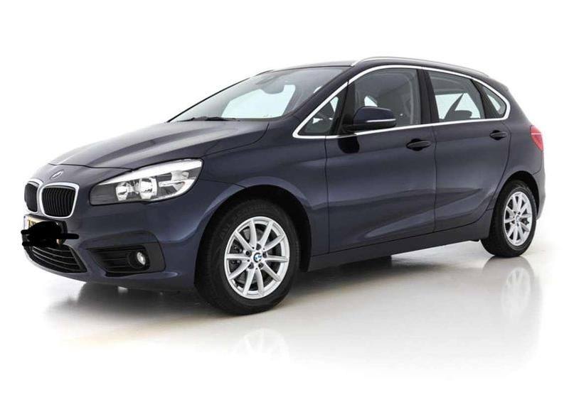 Azul Usado 2015 BMW 218 Active Tourer Sport Line Monovolumen | 8890 € (Precio justo) - Imagen 1/4