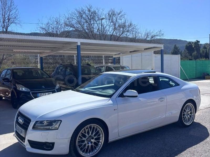Usado Audi A5 190 CV (139 kW) 2010 Blanco Coupe