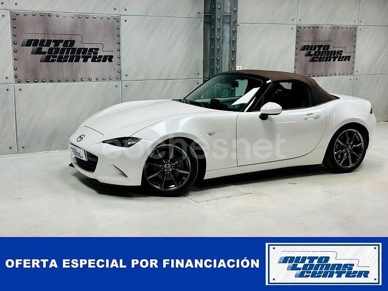 Blanco Usado 2019 Mazda MX5 Edition Descapotable | 30.990 € (Caro) - Imagen 1/4