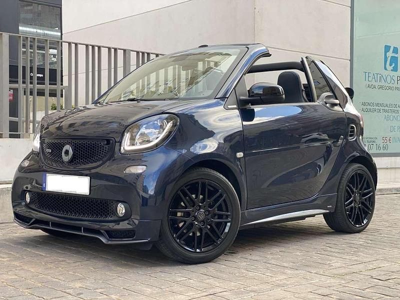 Azul Usado 2017 Smart ForTwo Coupé Brabus Coupe | 32.900 € - Imagen 1/4