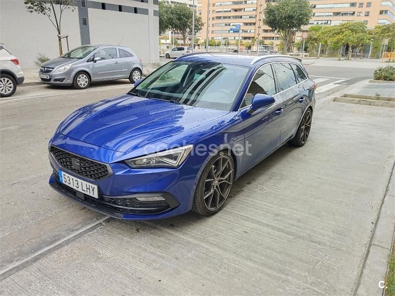 Azul Usado 2020 Seat Leon XCELLENCE Familiar | 20.000 € (Un poco caro) - Imagen 1/4