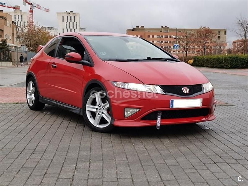 Rojo Usado 2009 Honda Civic Type S Berlina | 3990 € (Super precio) - Imagen 1/4