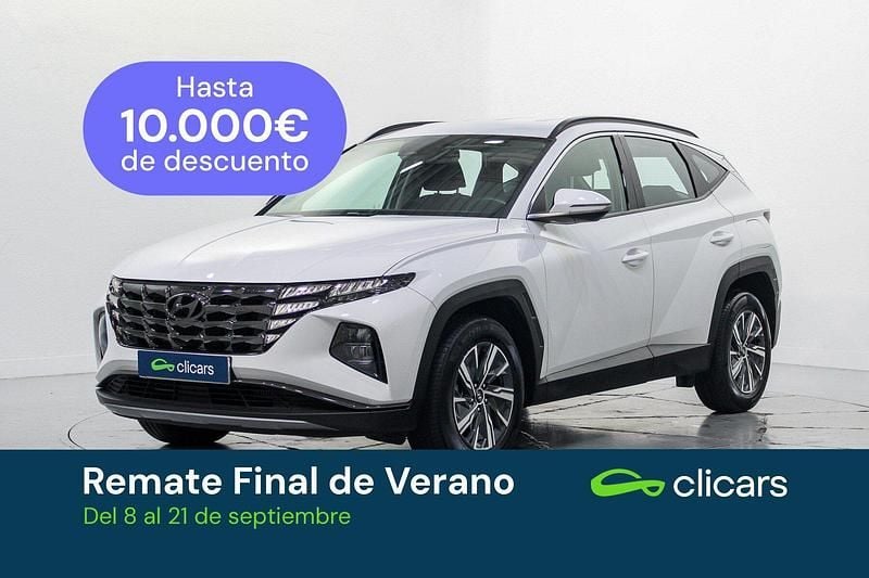 Blanco Usado 2021 Hyundai Tucson SUV | 26.990 € (Precio justo) - Imagen 1/4