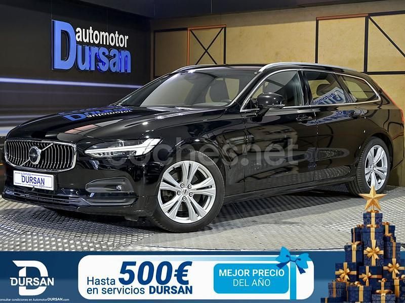 Negro Usado 2021 Volvo V90 Momentum Familiar | 33.990 € (Caro) - Imagen 1/4