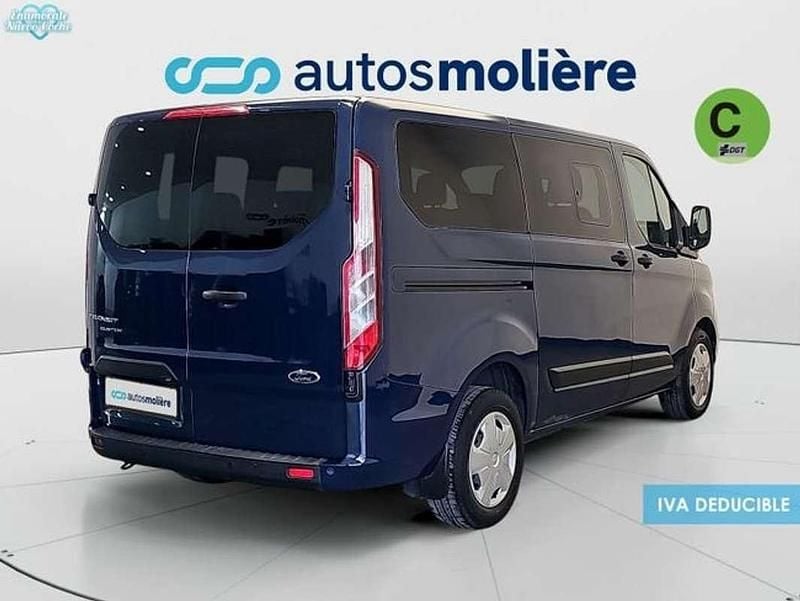 Usado Ford Transit Custom Trend 125 CV (91 kW) 2022 Azul Familiar