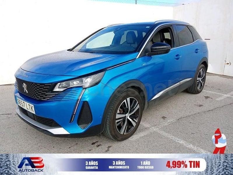 Azul Usado 2021 Peugeot 3008 GT SUV | 14.950 € (Super precio) - Imagen 1/2