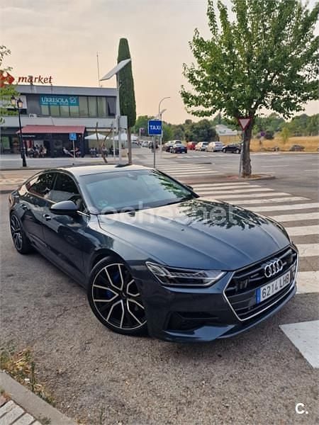 Usado Audi A7 Sport 340 CV (250 kW) 2018 Azul Berlina