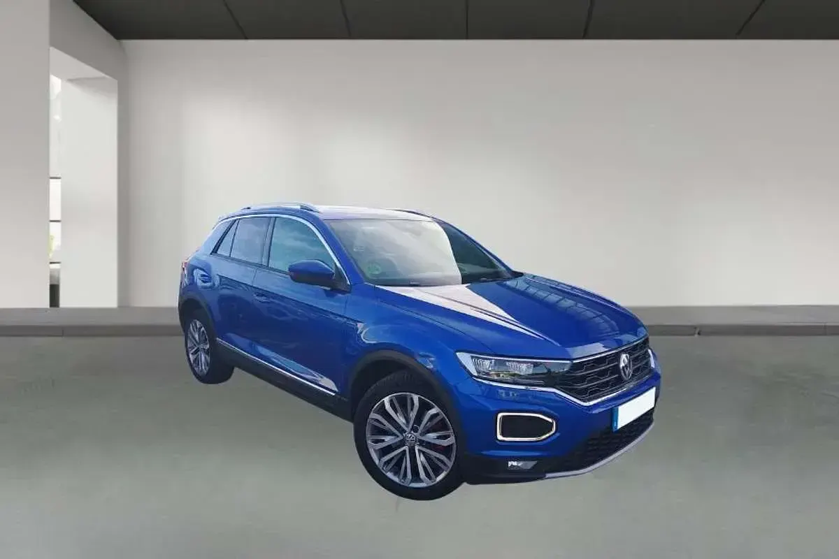 Usado VW T-Roc Advance 150 CV (110 kW) 2018 Azul SUV