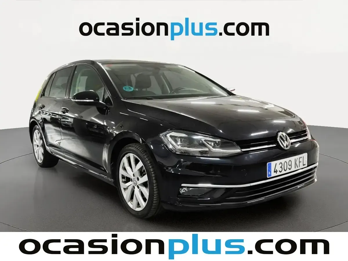 Usado VW Golf VII Sportline 150 CV (110 kW) 2017 Negro Berlina