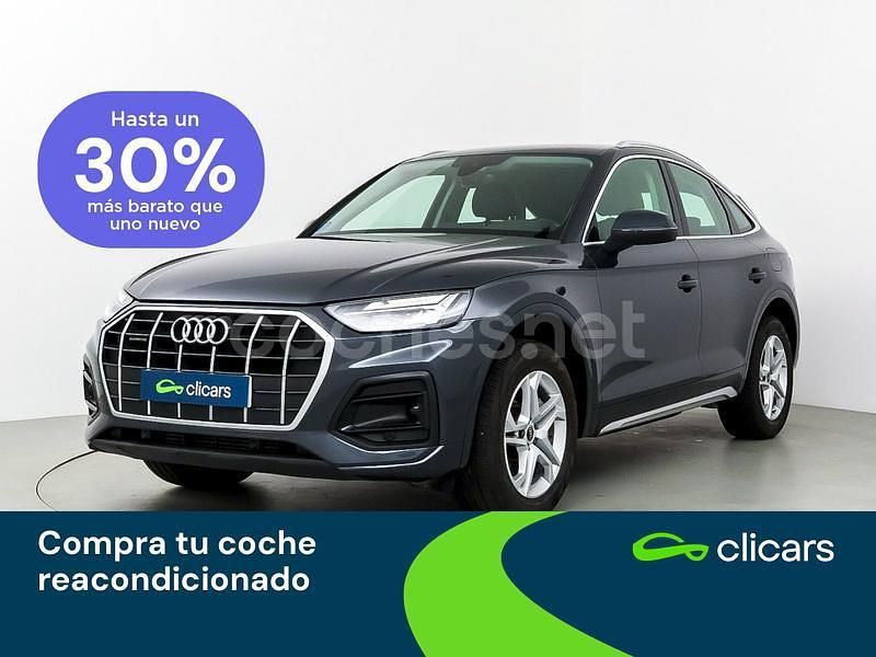 Gris / plata Usado 2022 Audi Q5 Sportback Advanced Plus SUV | 39.990 € (Buen precio) - Imagen 1/4
