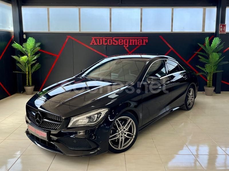 Negro Usado 2017 Mercedes CLA220 Berlina | 24.390 € (Un poco caro) - Imagen 1/4