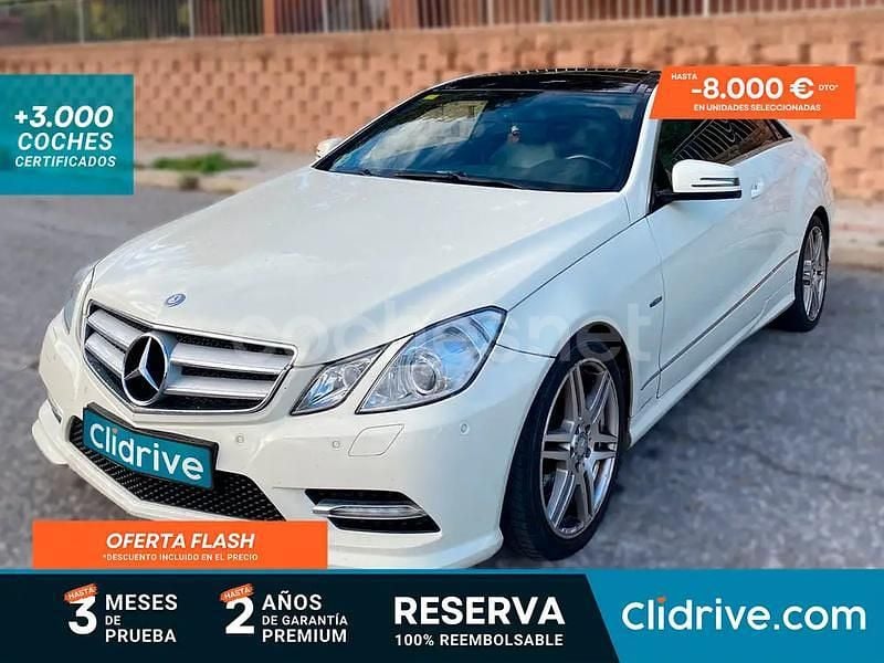 Blanco Usado 2012 Mercedes E250 Coupe | 12.890 € (Precio justo) - Imagen 1/3