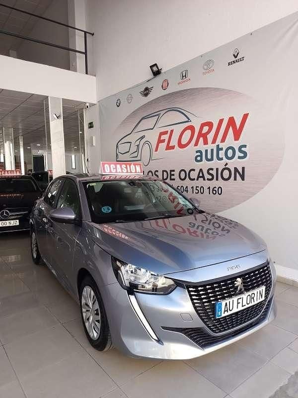 Usado Peugeot 208 Business-Line 102 CV (75 kW) 2021 Gris Utilitario