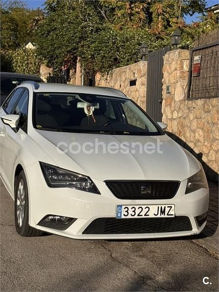 Blanco Usado 2016 Seat Leon ST Ecomotive Familiar | 6900 € (Precio justo) - Imagen 1/4