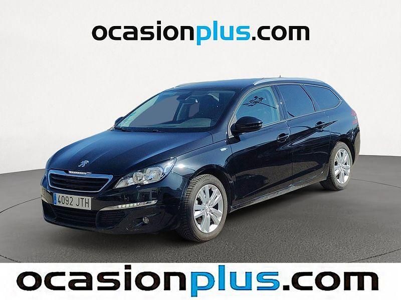 Negro Usado 2016 Peugeot 308 SW Style Familiar | 7800 € - Imagen 1/4