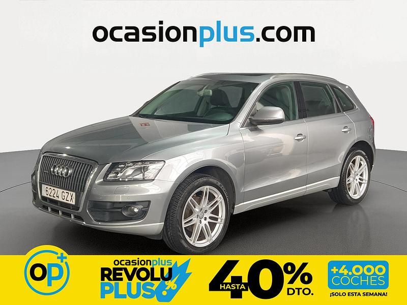 Usado Audi Q5 170 CV (125 kW) 2010 Gris SUV