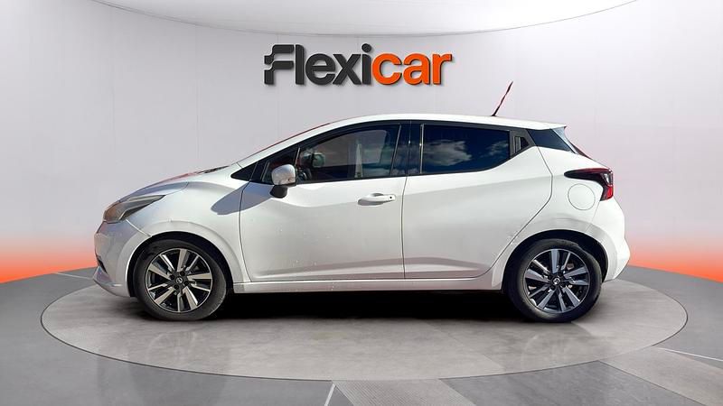 Usado Nissan Micra N-Connecta 90 CV (66 kW) 2018 Blanco Utilitario