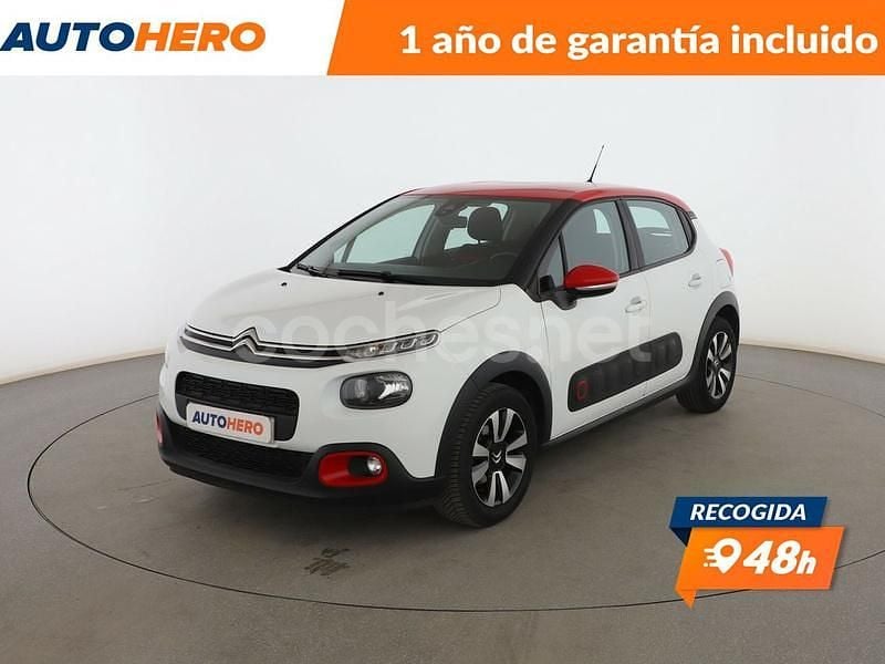 Blanco Usado 2018 Citroën C3 Feel Utilitario | 8299 € (Precio justo) - Imagen 1/3
