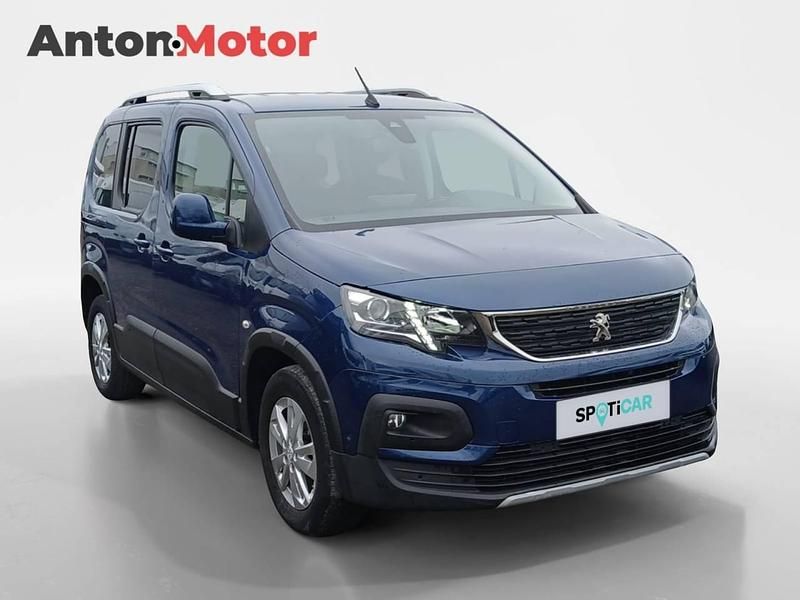 Usado Peugeot Rifter Allure 100 CV (73 kW) 2020 Azul Monovolumen