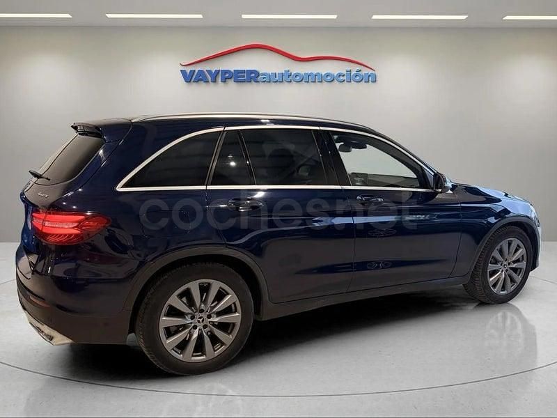 Usado Mercedes GLC220 170 CV (125 kW) 2018 Azul SUV