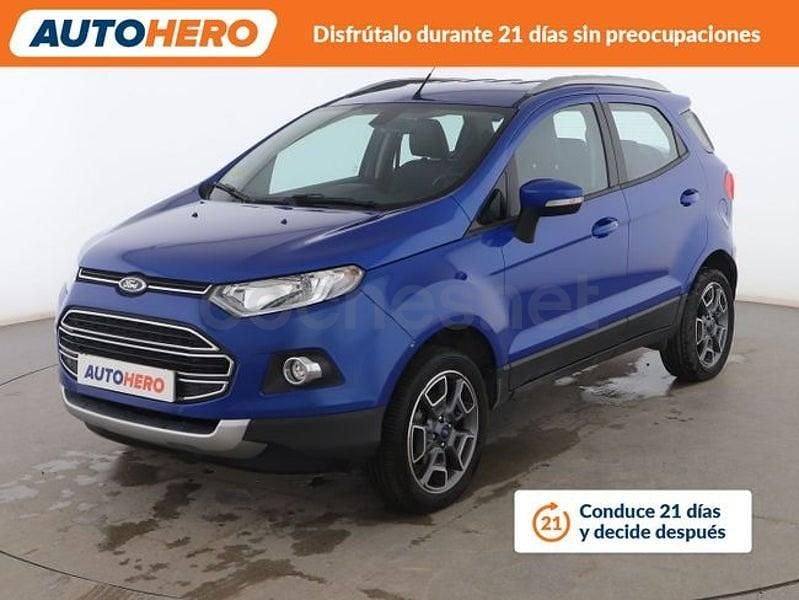 Usado Ford Ecosport 91 CV (66 kW) 2014 Azul SUV