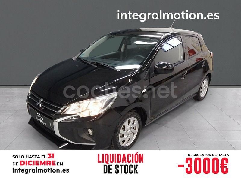 Negro Usado 2024 Mitsubishi Space Star Motion Berlina | 13.500 € (Precio justo) - Imagen 1/4
