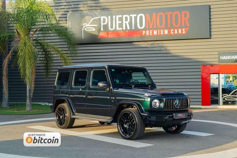 Usado Mercedes G500 422 CV (310 kW) 2019 Verde SUV